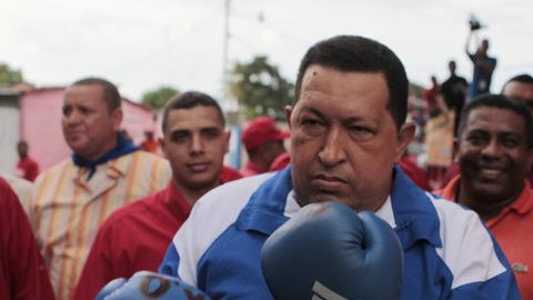 El mandatario venezolano Hugo Chávez está listo para la pelea presidencial.