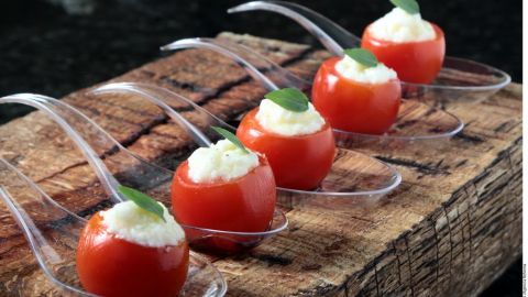 Las verduras baby tienen el mismo sabor que las grandes pero lucen más bonitas.