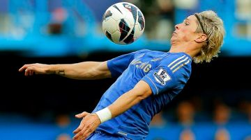 El español Fernando Torres marcó un tanto para el Chelsea en el Stamford Bridge, en la goleada al Norwich City ayer.