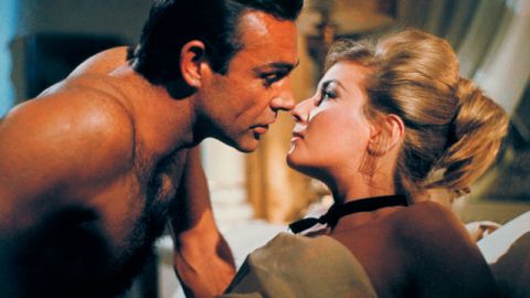 Sean Connery y Daniela Bianchi en 'From Russia with Love'.