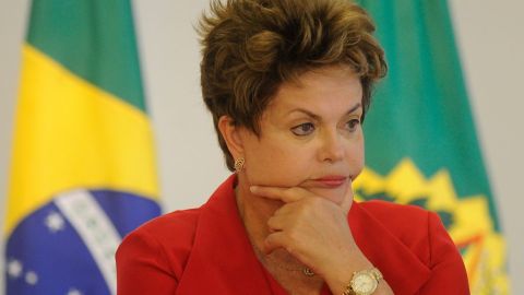 La presidenta brasileña, Dilma Rousseff.