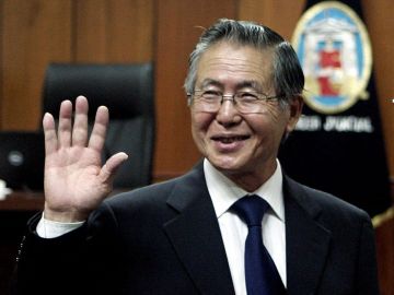 El expresidente peruano, Alberto Fujimori.