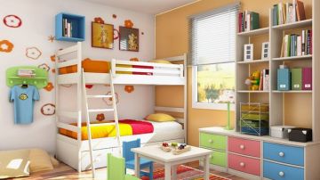Haga de la decoración del cuarto de sus hijos un proyecto en el que todos en la casa participen.