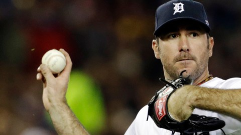 Justin Verlander dominó a la ofensiva de los Yankees hasta la novena entrada cuando Eduardo Núñez se la sacó del parque.