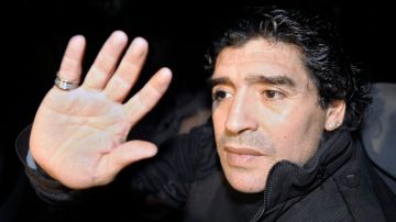 El 'Pelusa' Maradona vive un jaque anímico en el plano personal.