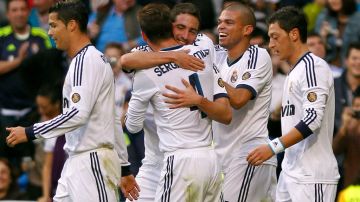 Los galácticos del Real Madrid se impone al Celta de Vigo en la Liga de España.