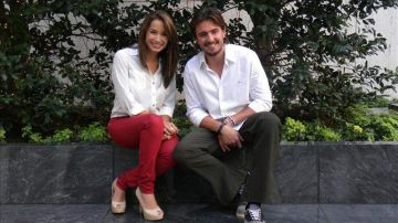 Majida Issa y Andrés Sandoval son los protagonistas de la serie de televisión "Corazones blindados".