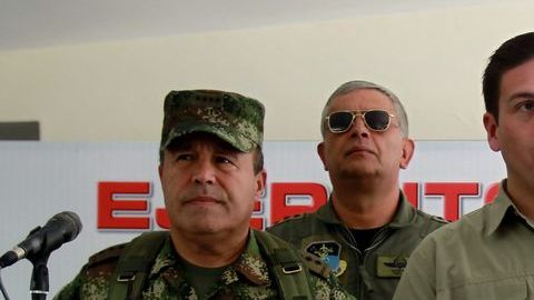 Colombia ha incautado más droga que en 2011, así lo dijo su ministro de Defensa.