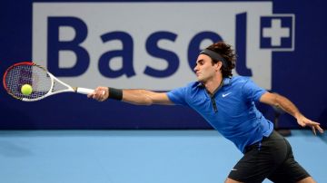 Avanzan Federer y Del Potro a semifinales del torneo ATP de Basilea