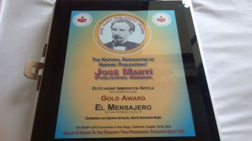 Los periodistas de El Mensajero recibieron varios premios de la Asociación Nacional de Publicaciones Hispanas en EEUU, en reconocimiento por su labor