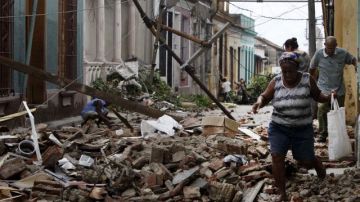 En Cuba los destrozos fueron mayores.