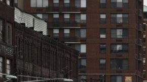 Una calle inundada tras el paso de la tormenta Sandy en la localidad de Hoboken, Nueva Jersey.
