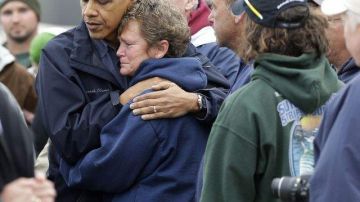 El Presidente Obama se reunió con los afectados y prometió que no los olvidará.