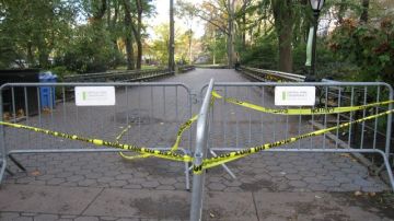 Los Parques Públicos de la ciudad fueron cerrados el lunes.
