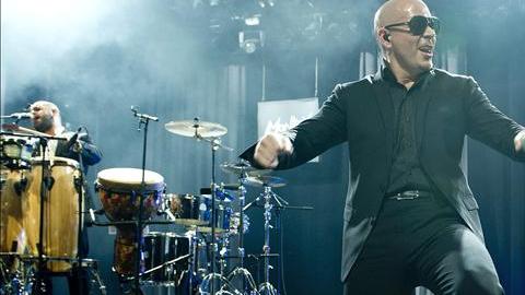 En la imagen, el reguetonero estadounidense Pitbull.