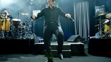 En la imagen, el reguetonero estadounidense Pitbull.