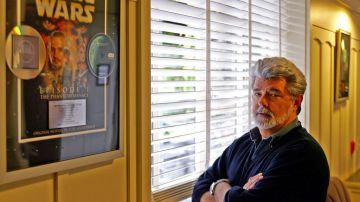 El director y productor George Lucas.