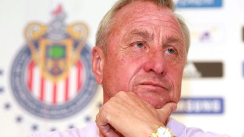 Jorge Vergara ratifica su confianza en el proyecto de Johan Cruyff
