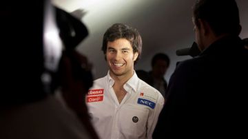 Sergio Pérez empezó a decirle adiós a la escudería Sauber