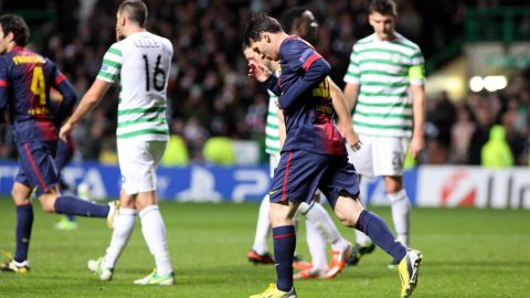 Barcelona perdió 2-1 ante Celtic en la Champions