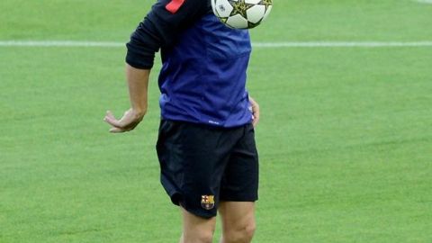 Puyol se recupera y ya trabaja físicamente con el Barcelona de cara al encuentro ante Mallorca.