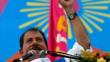 En la imagen, el mandatario de Nicaragua, Daniel Ortega.
