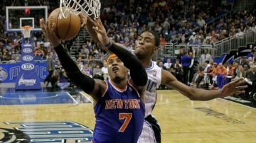 Carmelo Anthony mantiene a los Knicks como únicos invictos de la NBA.