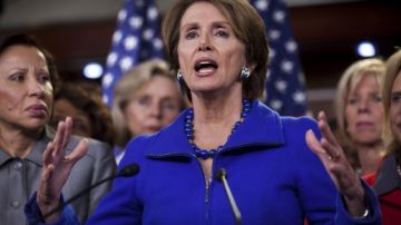 La líder de la minoría demócrata en la Cámara de Representantes del Congreso estadounidense, Nancy Pelosi, continuará en su cargo.