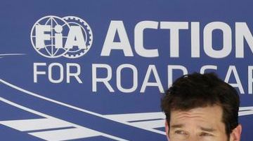 Así quedan los tres primeros lugares para la parrilla de salida en el Gran Premio de EE.UU. Vettel, Hamilton y Webber.