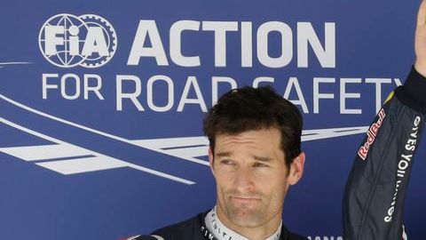 Así quedan los tres primeros lugares para la parrilla de salida en el Gran Premio de EE.UU. Vettel, Hamilton y Webber.