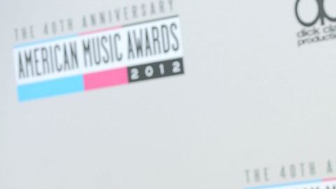 Taylor Swift en los American Music Awards.