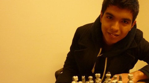 Alexic Paredes uno de los protagonistas del documental, tiene claro que quiere ser abogado.