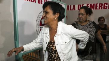 La madre del extriple campeón Héctor “Macho” Camacho, María Matías, dijo hoy a los periodistas que agradecía al pueblo puertorriqueño por todo el apoyo recibido.