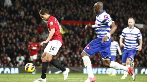 Javier "Chicharito" Hernández destaca en en la Premier League.