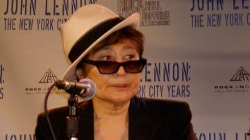 Yoko Ono se ha inspirado en John Lennon.