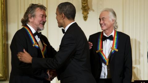 Estrellas de Nueva York, Hollywood y del mundo de la música se reunieron con el presidente Barack Obama en la Casa Blanca.