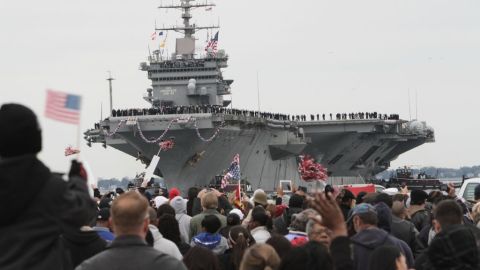 El Enterprise fue en el momento de su construcción el barco más grande del mundo.