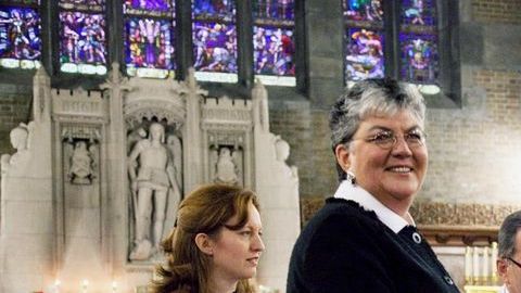 A la ceremonia asistieron casi 250 invitados.