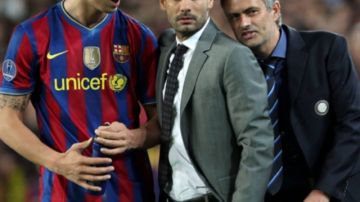 'Ibra' y Guardiola no tuvieron una buena relación en Barcelona.