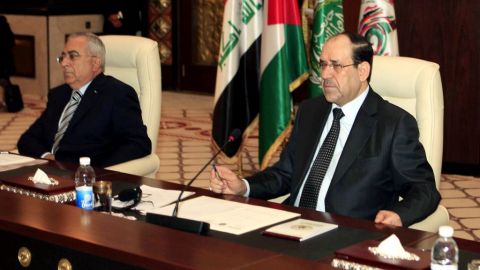 Dos días de reuniones en Bagdad y el gobierno de Irak pide libertad de palestinos presos en Israel.