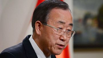 El secretario de ONU, Ban Ki moon, califica de "atroz" asesinato de niños en escuela de EE.UU.
