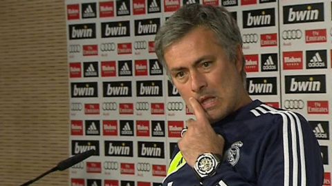 José Mourinho, técnico del Real Madrid, ofreció una conferencia de prensa