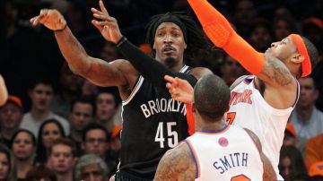 Los Knicks de Nueva York se impusieron 100-86 sobre los Nets de Brooklyn.