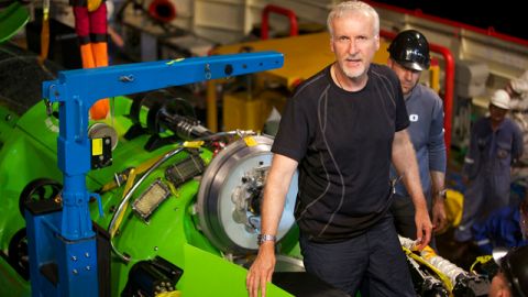 James Cameron habla de los avances tecnológicos en el cine y de sus proyectos.
