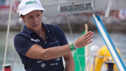 Galia Moss cumple un viaje en velero alrededor de América Latina