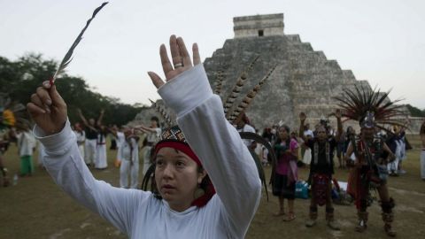 Nuevas del "Apocalipsis": Miles reciben "nueva era" en zona maya de México
