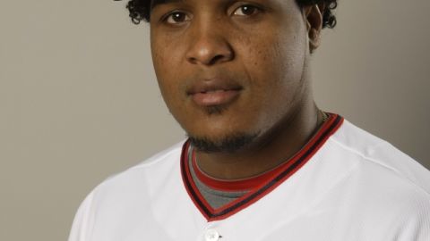 Anderson Hernández cuando pertenecía a los Nacionales.