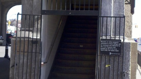 Estación donde se produjo la nueva muerte por un ataque en el subway.