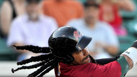 Manny Ramírez conectó un hit en la victoria de las Aguilas sobre Estrellas Orientales.
