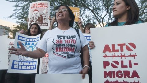 En el año 2012 han muerto muchos inmigrantes indocumentados en la frontera entre México y EEUU.